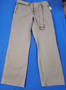 Carbon Chino Pants Men's Size W31 L32 New NWT 100% Cotton